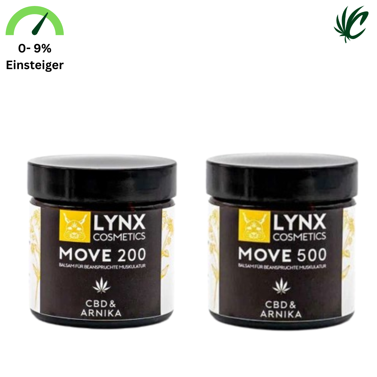 LYNX CBD Balsam Arnika Move 2.5% / 5% CBD  25g