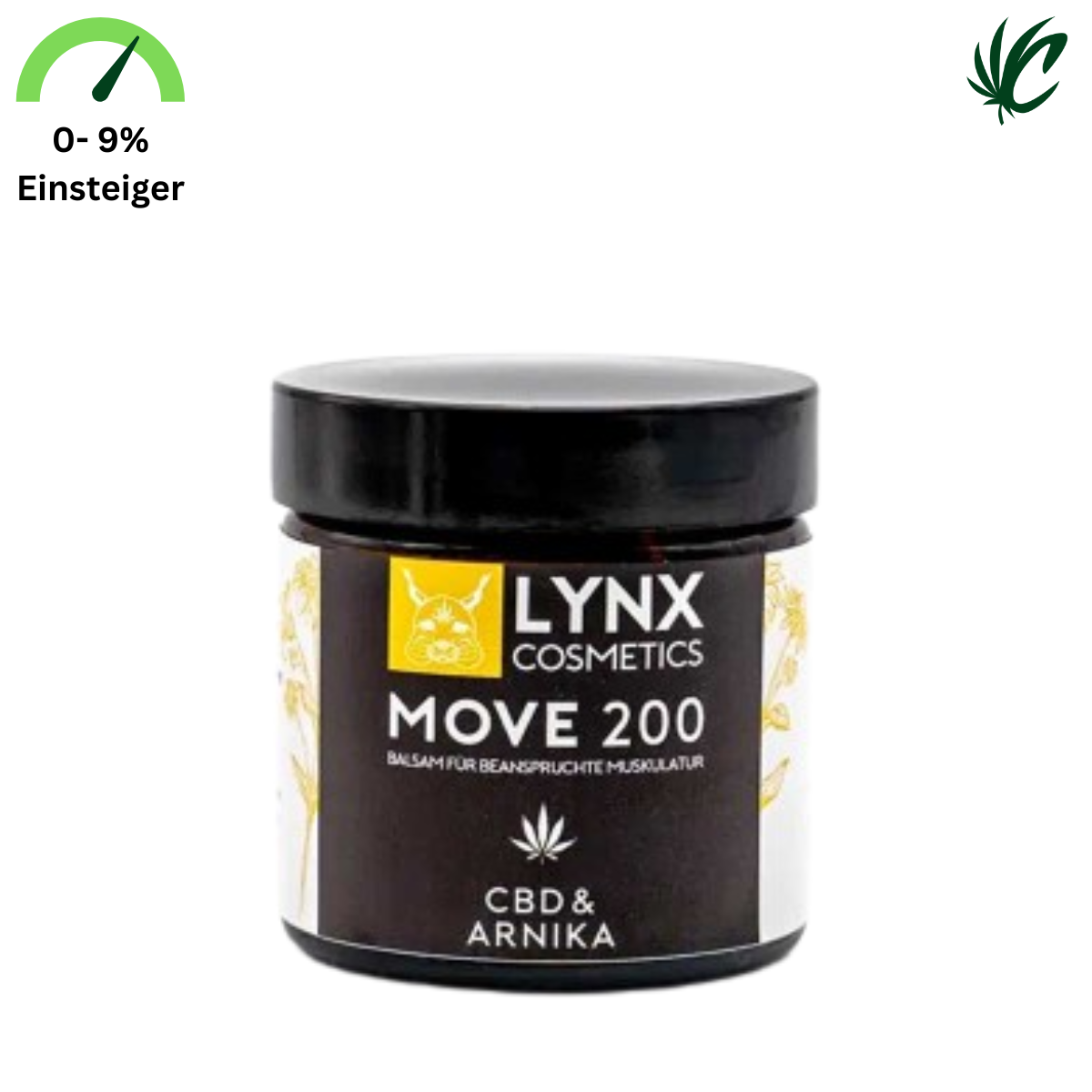 LYNX CBD Balsam Arnika Move 2.5% / 5% CBD  25g