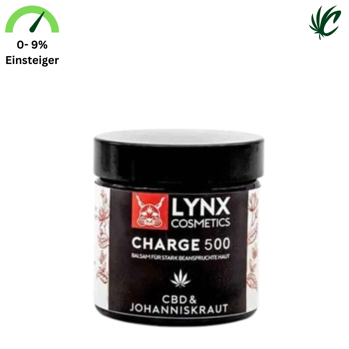LYNX CBD Balsam Johanniskraut Charge 2,5% / 5% CBD  25g