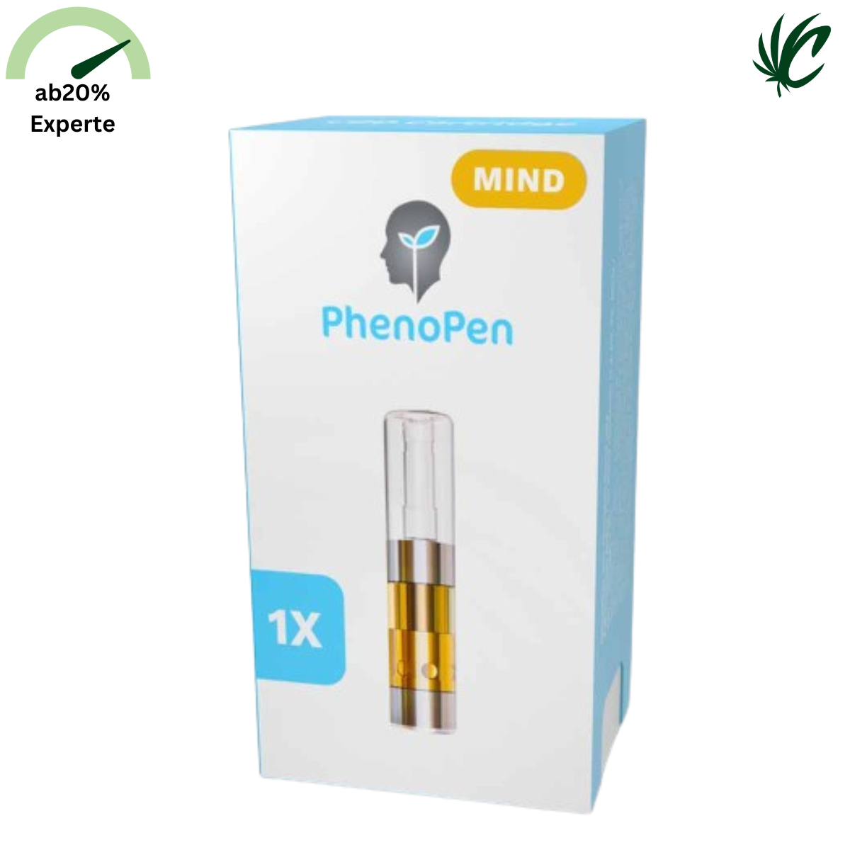 PhenoPen CBD Kartusche CBD Extrakt 75% 1er / 4er