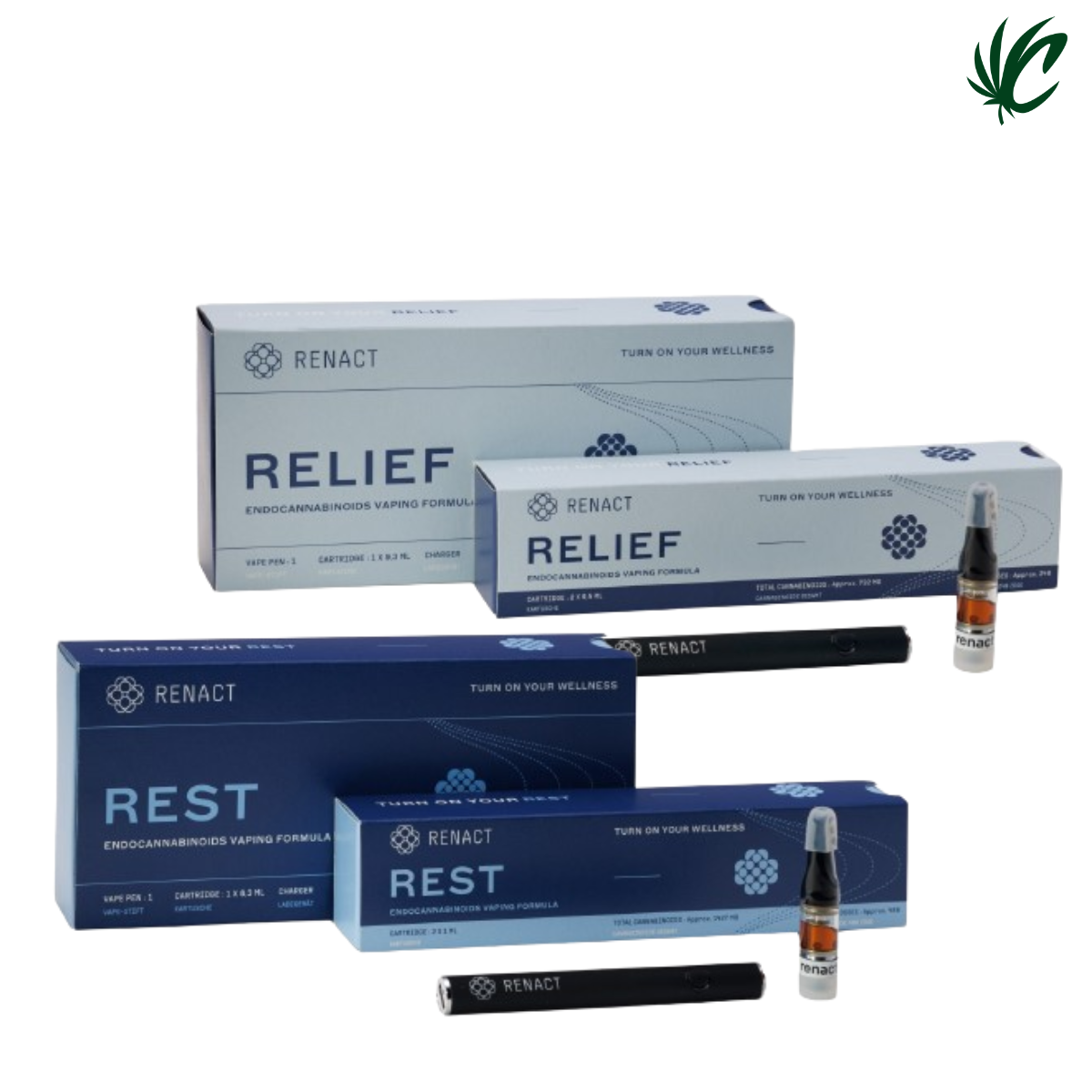 Renact Advanced Cannabinoid-Vape-System